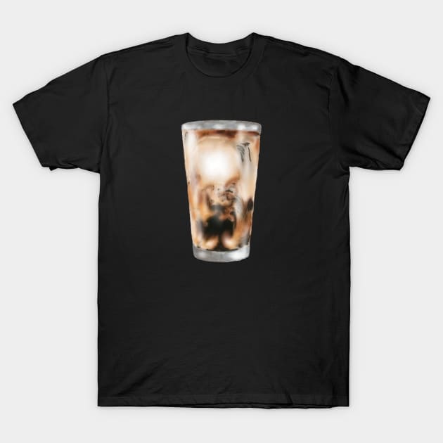 Cold Brew with Cream T-Shirt by HB Loves Crafts